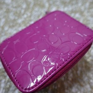 COACH TRIPLE PILL CASE BOX with 3 Pill Bottles